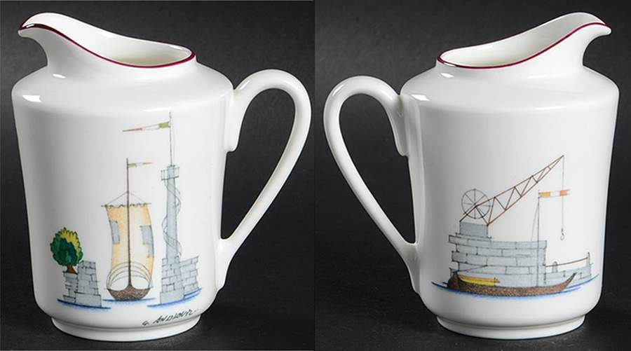 Acquarelli Creamer by Ginori 1735-1