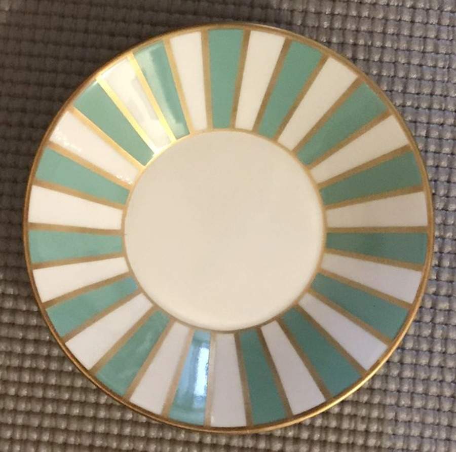 Amadeus Green Saucer for Demitasse Cup by Ginori 1735-1