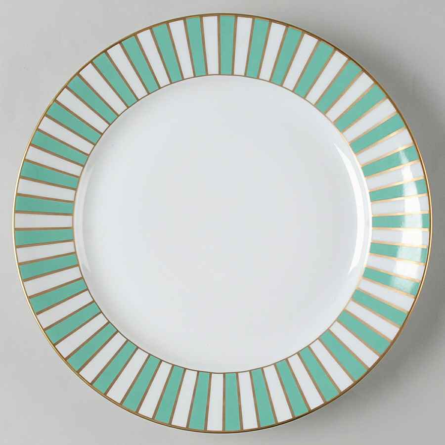 Amadeus Green 12" Chop Plate (Round Platter) by Ginori 1735-1