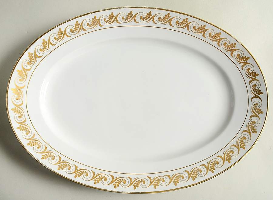 Aosta 14" Oval Serving Platter by Ginori 1735-1