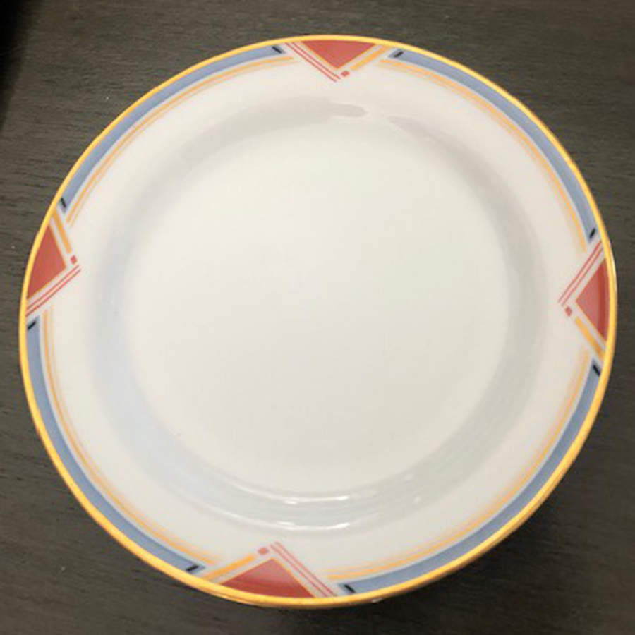 Art Deco Dinner Plate by Ginori 1735-1