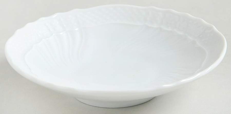 Bianco White (Vecchio Ginori Shape) Fruit/Dessert (Sauce) Bowl by Ginori 1735-1
