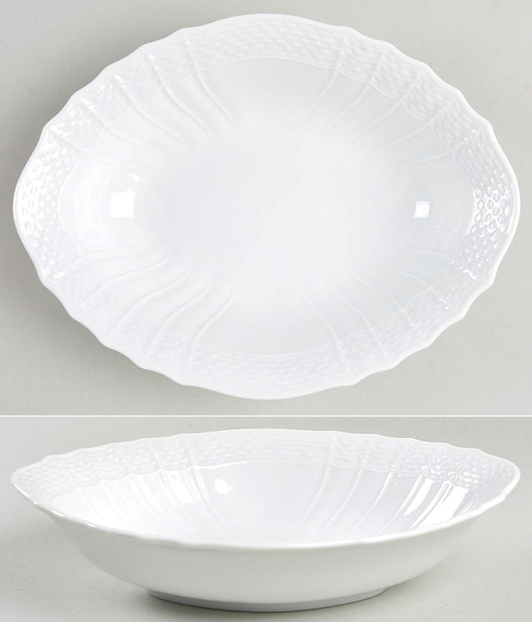 Bianco White (Vecchio Ginori Shape) Relish by Ginori 1735-1