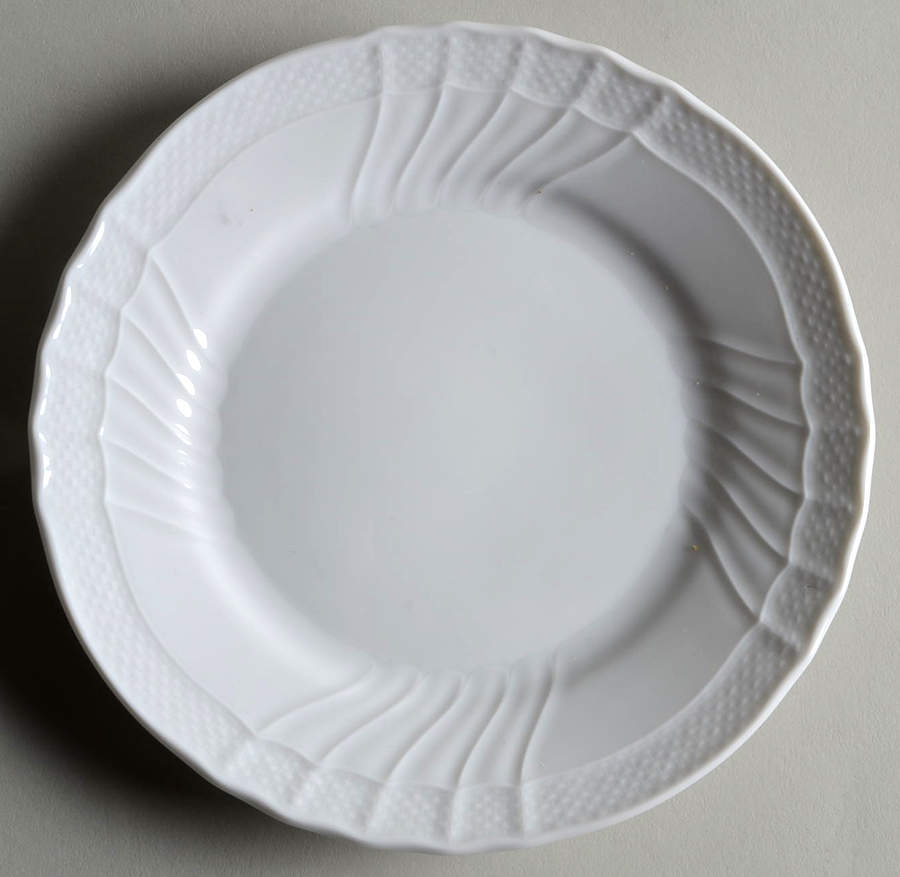 Bianco White (Vecchio Ginori Shape) Bread & Butter Plate by Ginori 1735-1