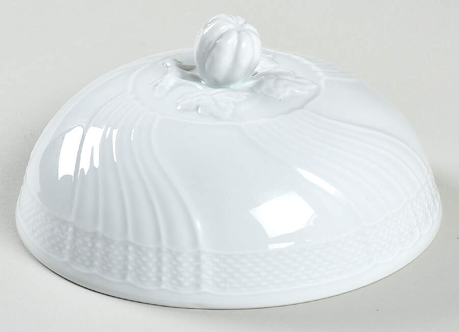Bianco White (Vecchio Ginori Shape) Lid for Muffin Dish by Ginori 1735-1