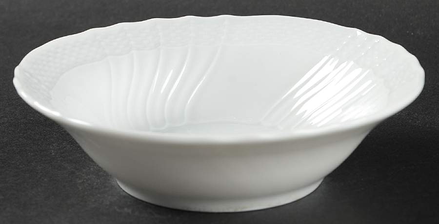 Bianco White (Vecchio Ginori Shape) Fruit/Dessert (Sauce) Bowl by Ginori 1735-1