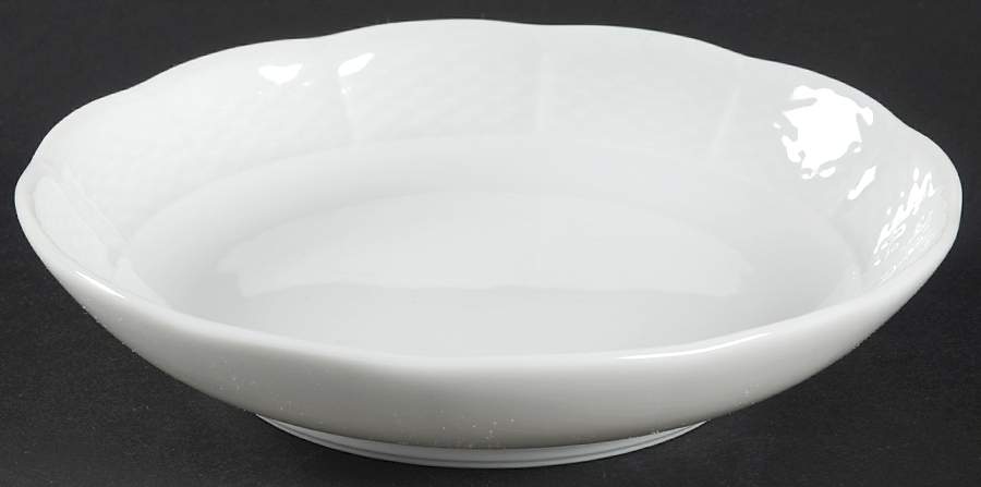 Bianco White (Vecchio Ginori Shape) Fruit/Dessert (Sauce) Bowl by Ginori 1735-1