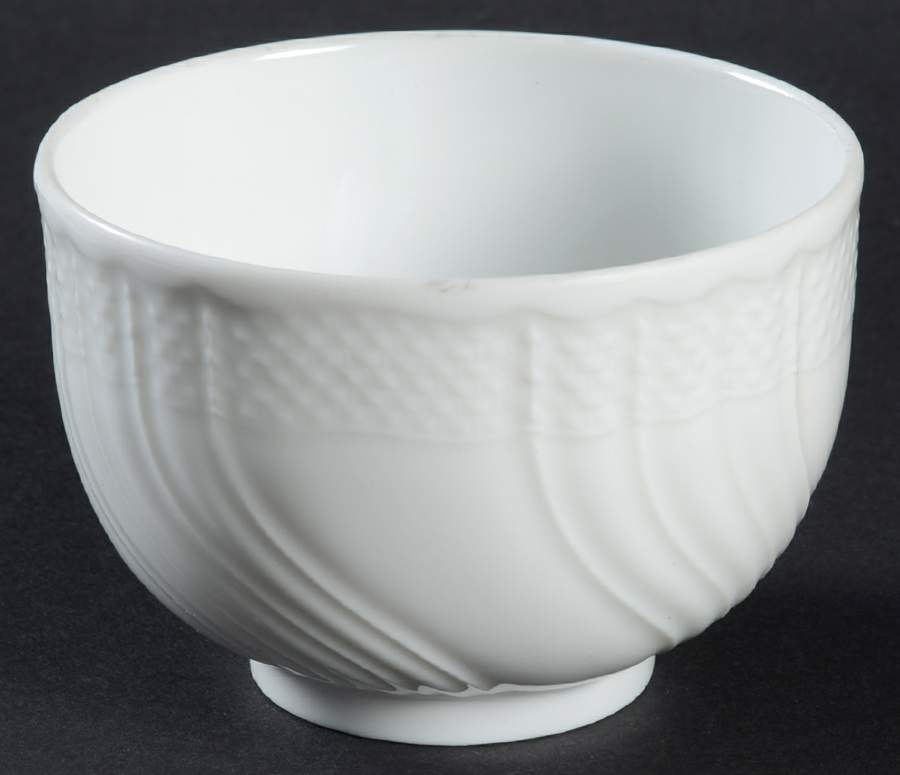Bianco White (Vecchio Ginori Shape) Open Sugar Bowl by Ginori 1735-1