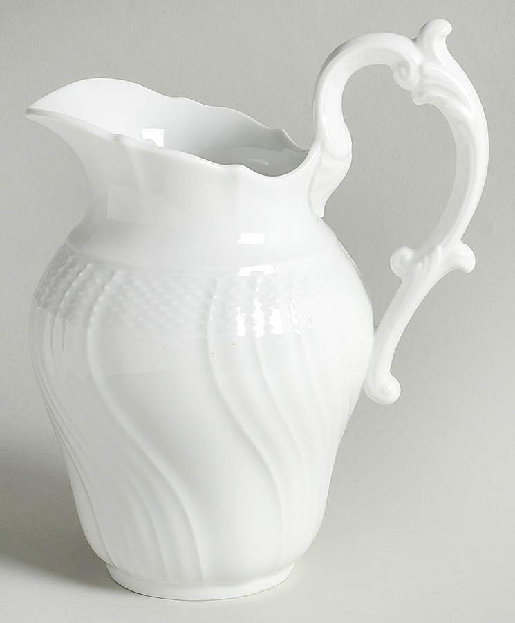 Bianco White (Vecchio Ginori Shape) 32 Oz Pitcher by Ginori 1735-1