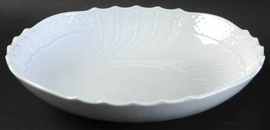 Bianco White (Vecchio Ginori Shape) 8" Individual Pasta Bowl by Ginori 1735-1