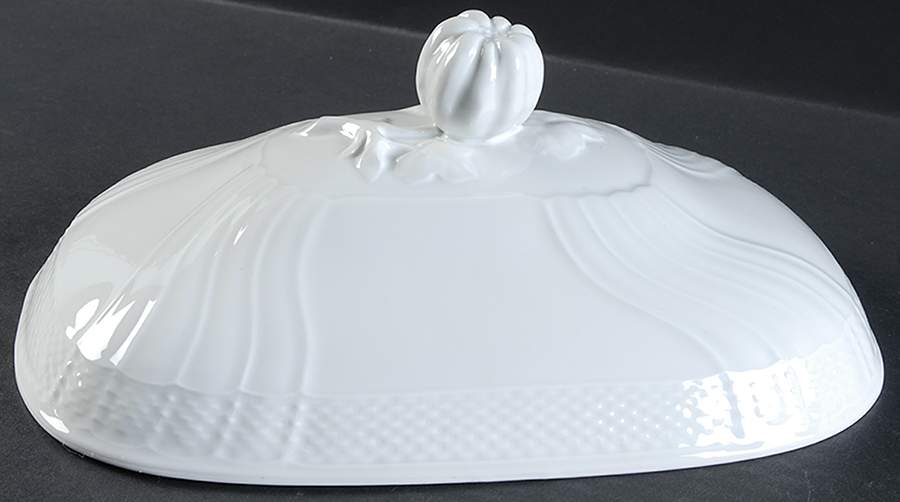 Bianco White (Vecchio Ginori Shape) Lid for Rectangular Vegetable by Ginori 1735-1