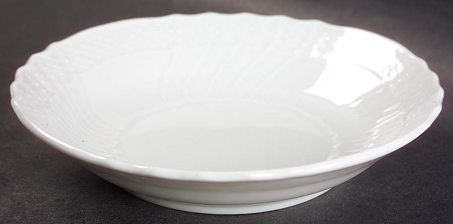 Bianco White (Vecchio Ginori Shape) Fruit/Dessert (Sauce) Bowl by Ginori 1735-1