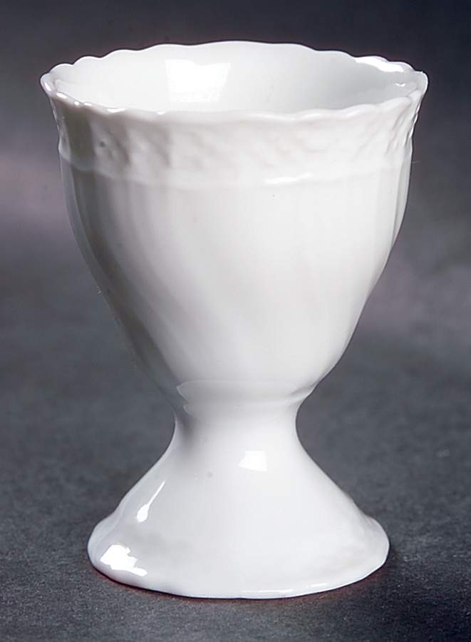 Bianco White (Vecchio Ginori Shape) Single Egg Cup by Ginori 1735-1