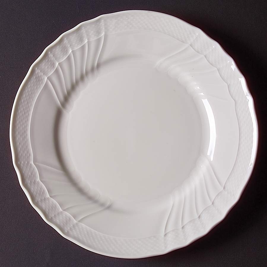 Bianco White (Vecchio Ginori Shape) Salad/Dessert Plate by Ginori 1735-1