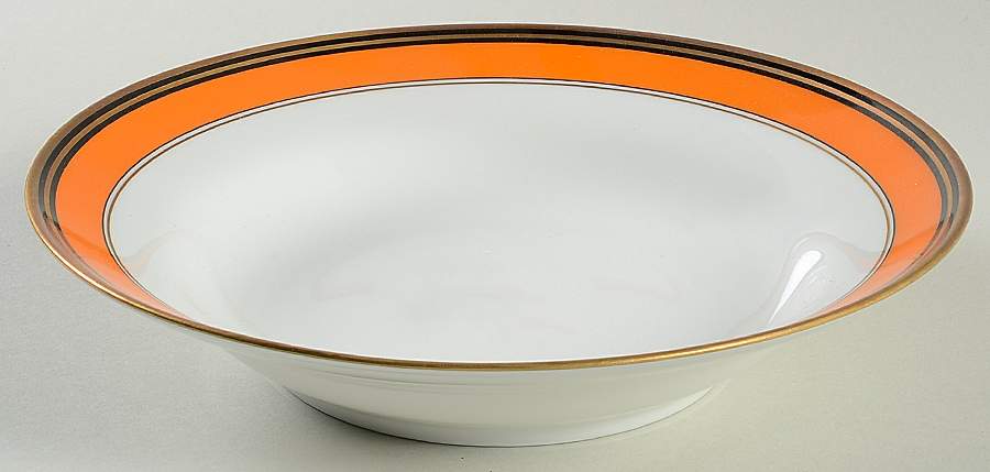 Caffe Greco Rim Soup Bowl by Ginori 1735-1