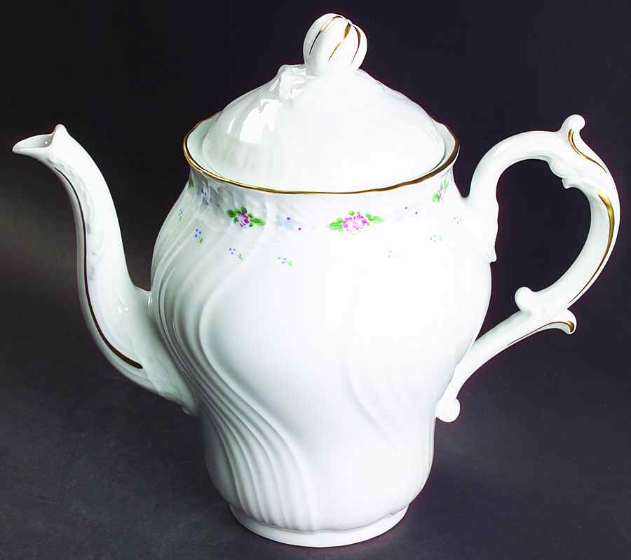 Capri (Scalloped Edge) Coffee Pot & Lid by Ginori 1735-1