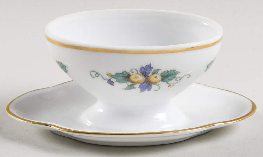 Capri (Smooth Edge) Oval Mustard W/Att Underplate-Nolid by Ginori 1735-1