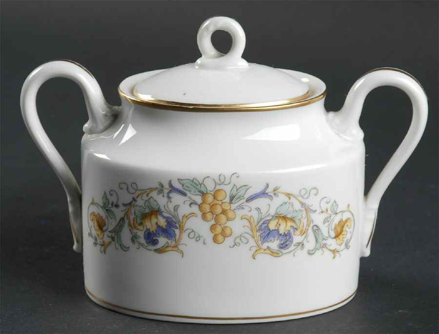 Capri (Smooth Edge) Sugar Bowl & Lid by Ginori 1735-1
