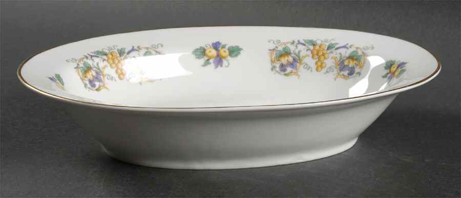 Capri (Smooth Edge) 9" Oval Vegetable Bowl by Ginori 1735-1