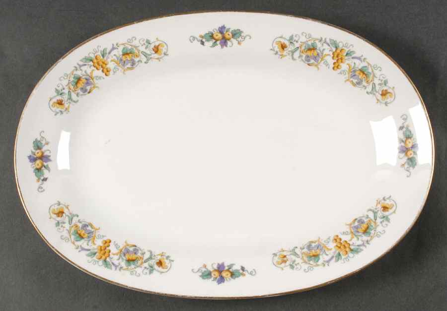 Capri (Smooth Edge) 13" Oval Serving Platter by Ginori 1735-1