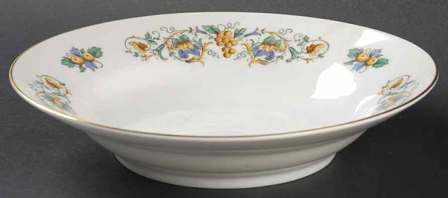 Capri (Smooth Edge) Rim Soup Bowl by Ginori 1735-1