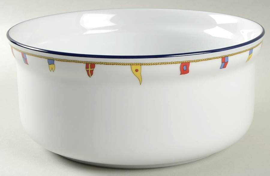 Clipper 9" Round Vegetable Bowl by Ginori 1735-1