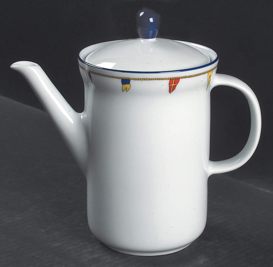 Clipper Coffee Pot & Lid by Ginori 1735-1