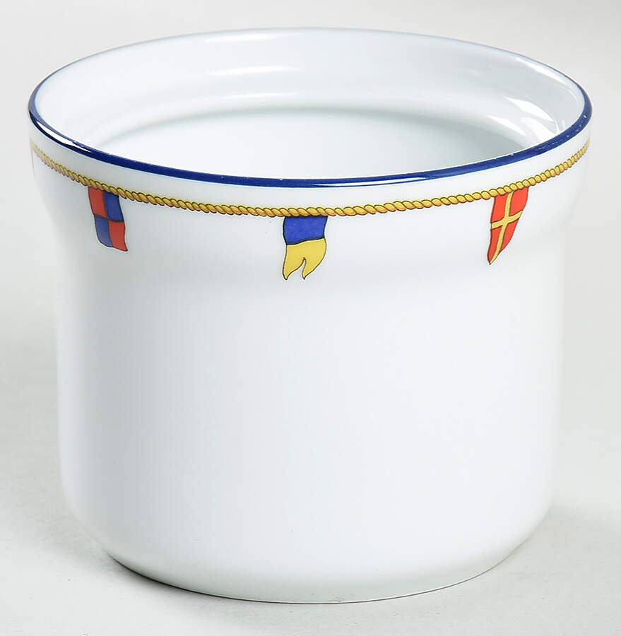 Clipper Sugar Bowl No Lid by Ginori 1735-1