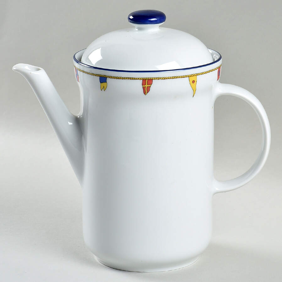 Clipper Coffee Pot & Lid by Ginori 1735-1