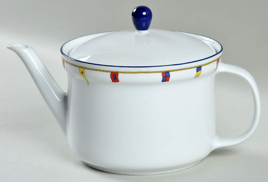 Clipper Teapot & Lid by Ginori 1735-1