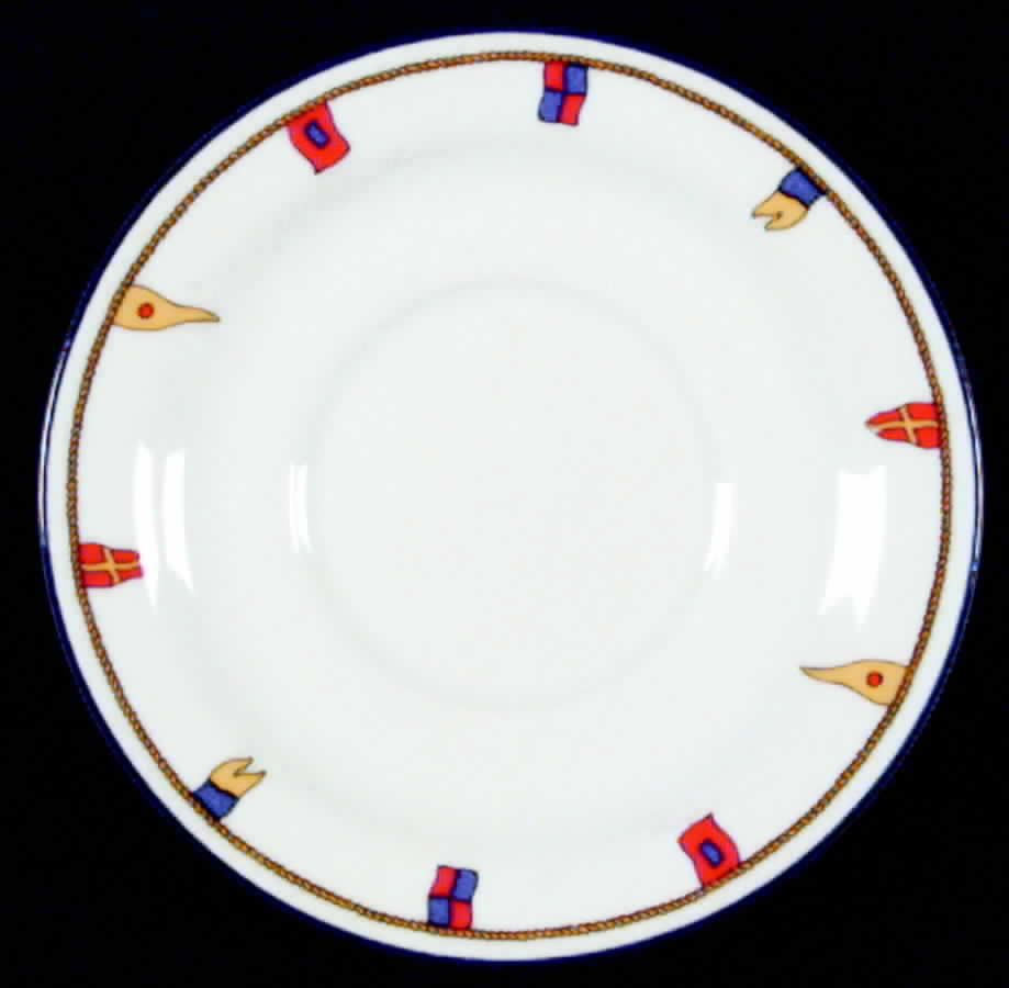 Clipper Saucer by Ginori 1735-1