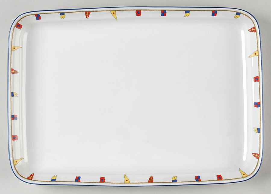Clipper 14" Oval Serving Platter by Ginori 1735-1