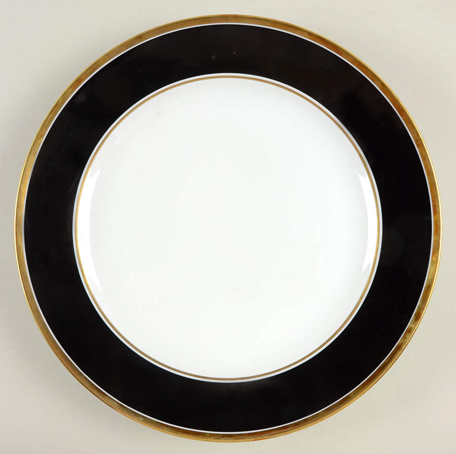 Contessa Black 12" Chop Plate (Round Platter) by Ginori 1735-1