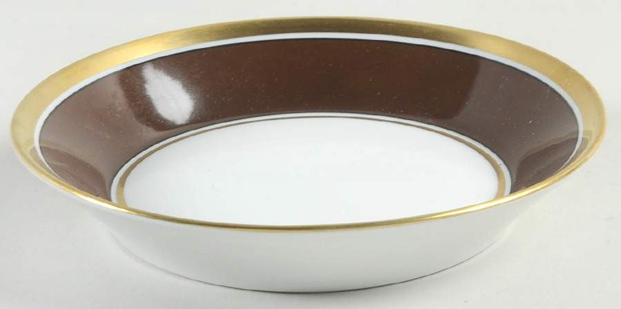 Contessa Brown Saucer by Ginori 1735-1