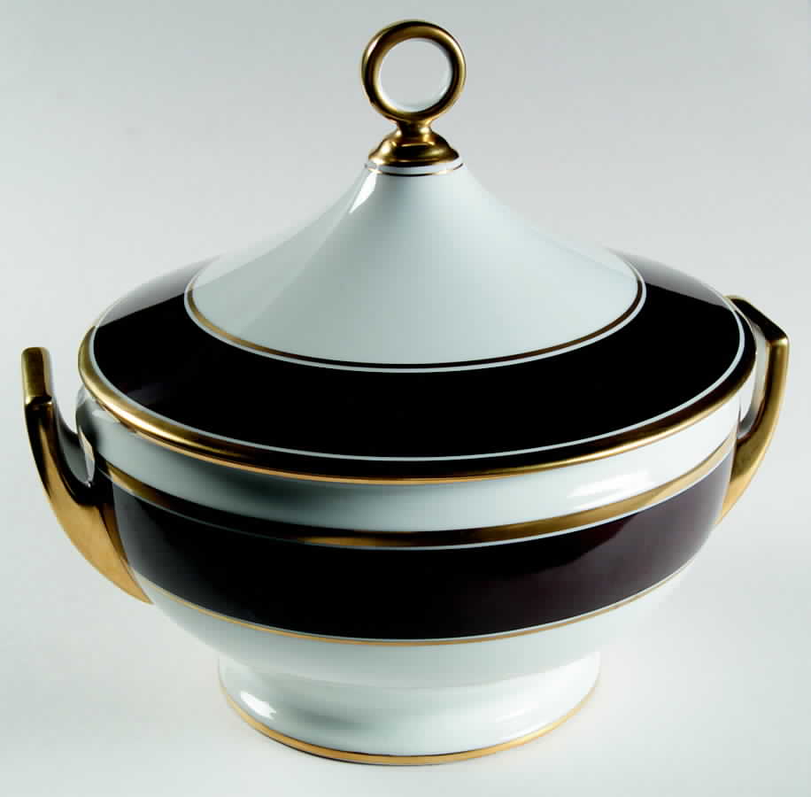 Contessa Brown Tureen &  Lid by Ginori 1735-1