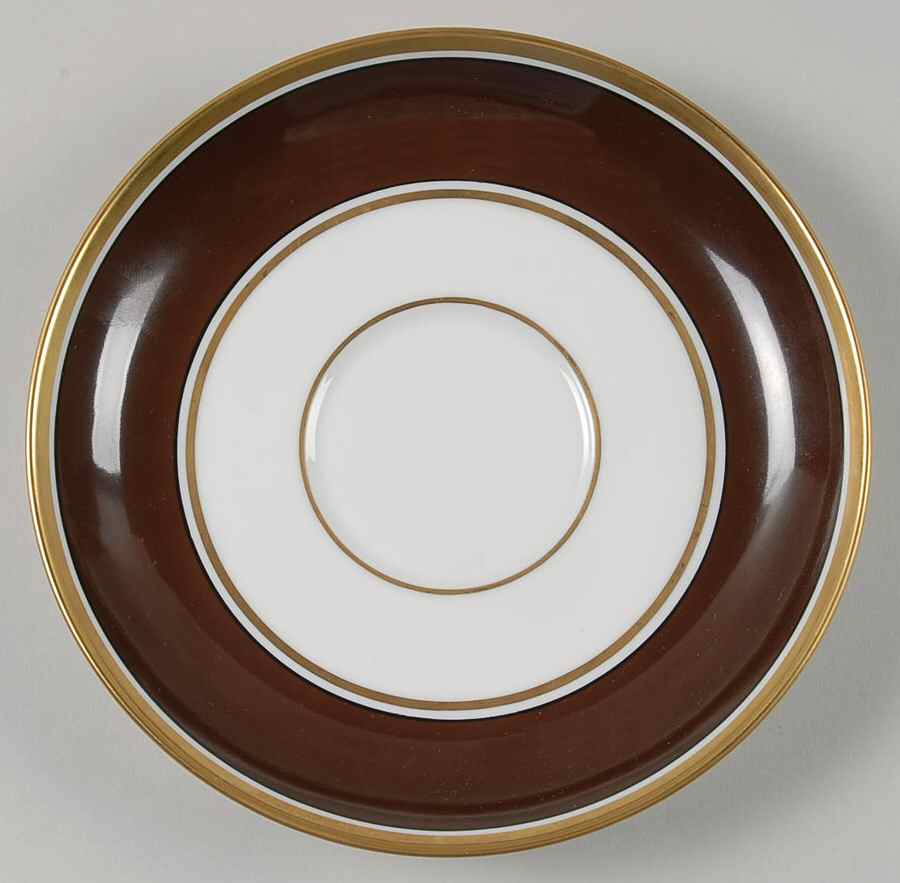 Contessa Brown Saucer for Cream Soup Bowl by Ginori 1735-1