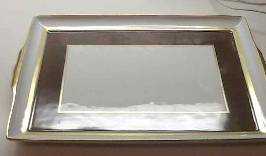 Contessa Brown 9" Square Tray by Ginori 1735-1