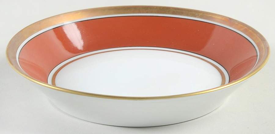 Contessa Rust Red Saucer by Ginori 1735-1