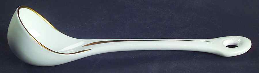 Contessa Rust Red Gravy Ladle Solid Piece by Ginori 1735-1
