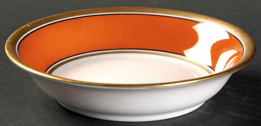 Contessa Rust Red Fruit/Dessert (Sauce) Bowl by Ginori 1735-1