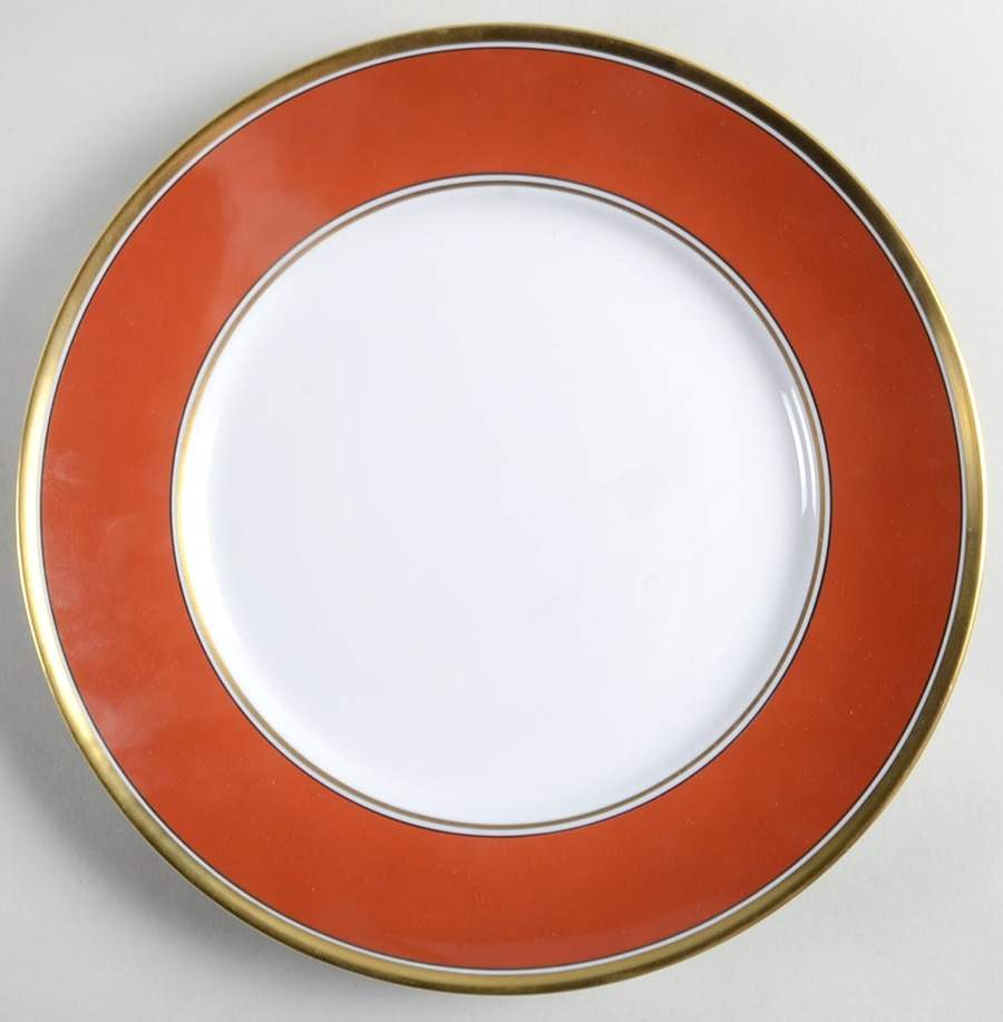Contessa Rust Red Dinner Plate by Ginori 1735-1