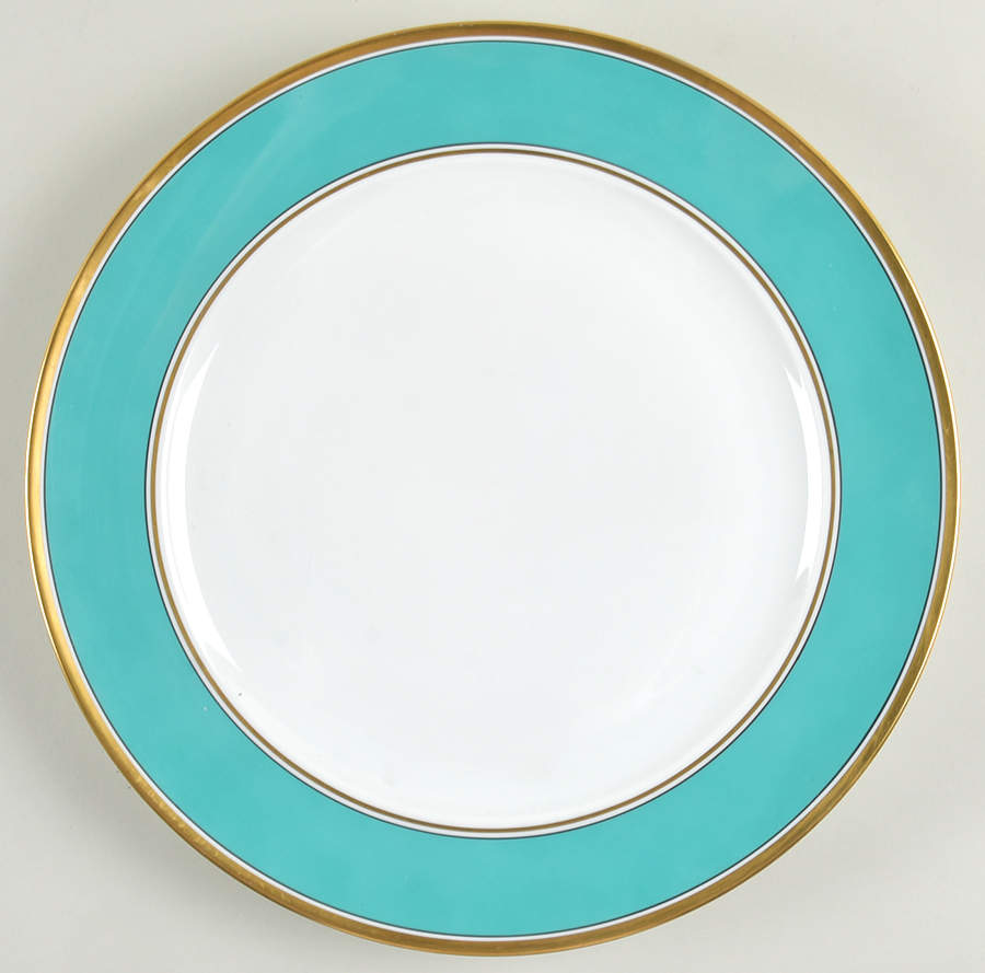 Contessa Turquoise 13" Chop Plate (Round Platter) by Ginori 1735-1