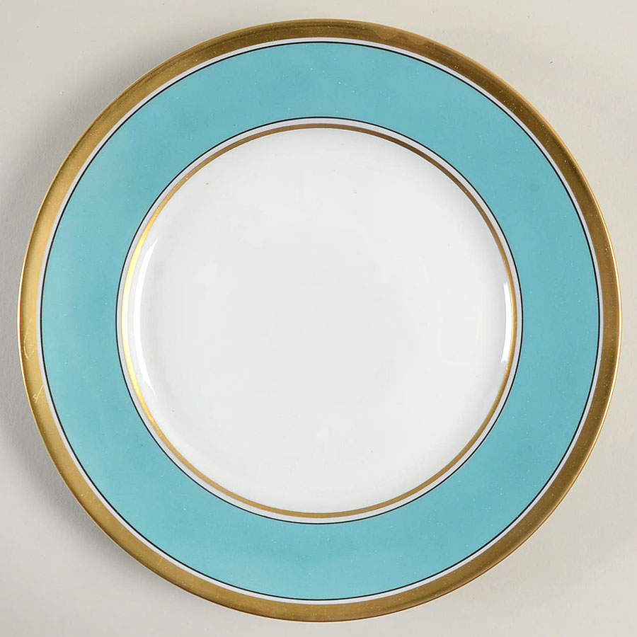 Contessa Turquoise Salad Plate by Ginori 1735-1