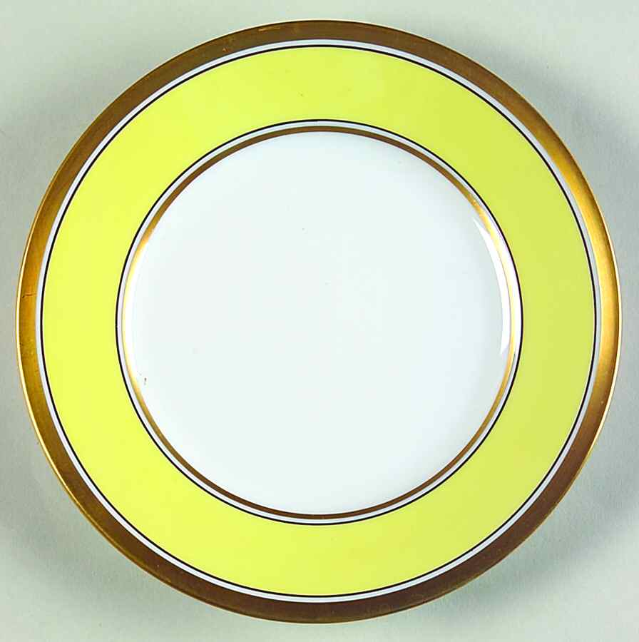 Contessa Yellow Bread & Butter Plate by Ginori 1735-1