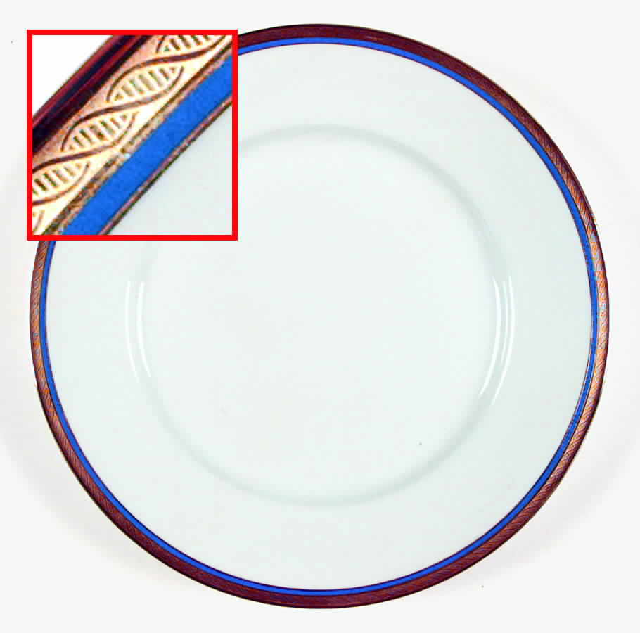 Danube Dinner Plate by Ginori 1735-1