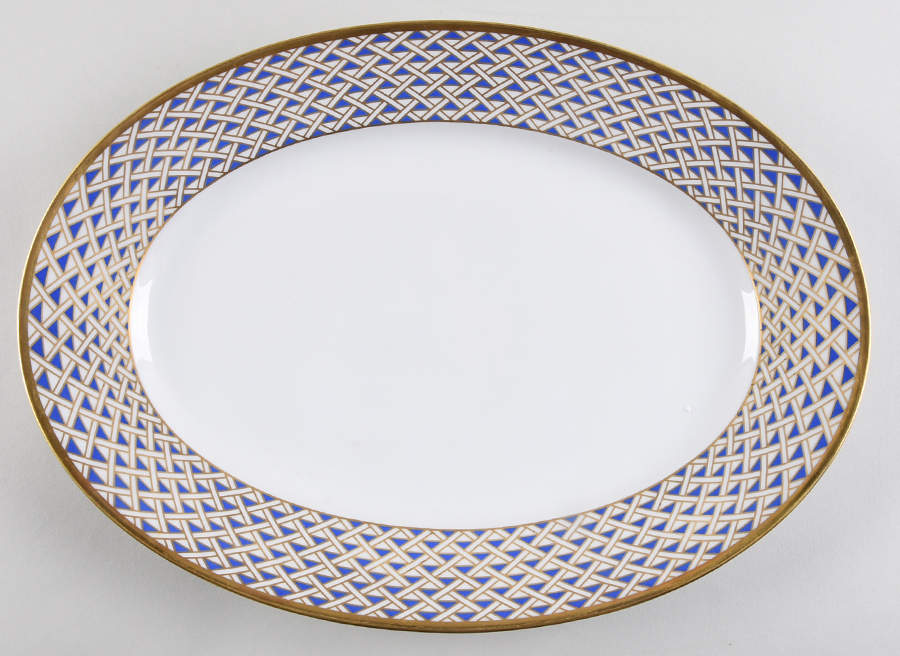 Diamante Diamanti 13" Oval Serving Platter by Ginori 1735-1