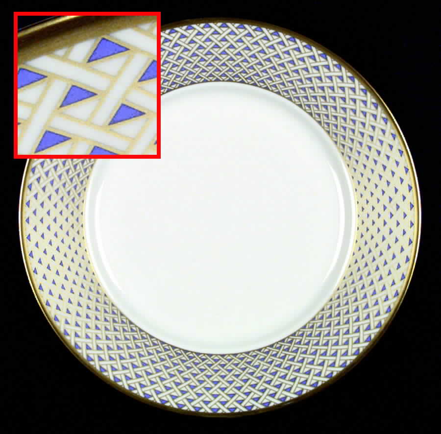 Diamante Diamanti Dinner Plate by Ginori 1735-1