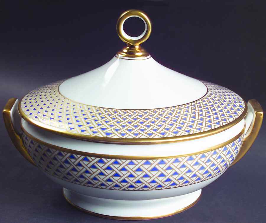 Diamante Diamanti Round Covered Vegetable by Ginori 1735-1
