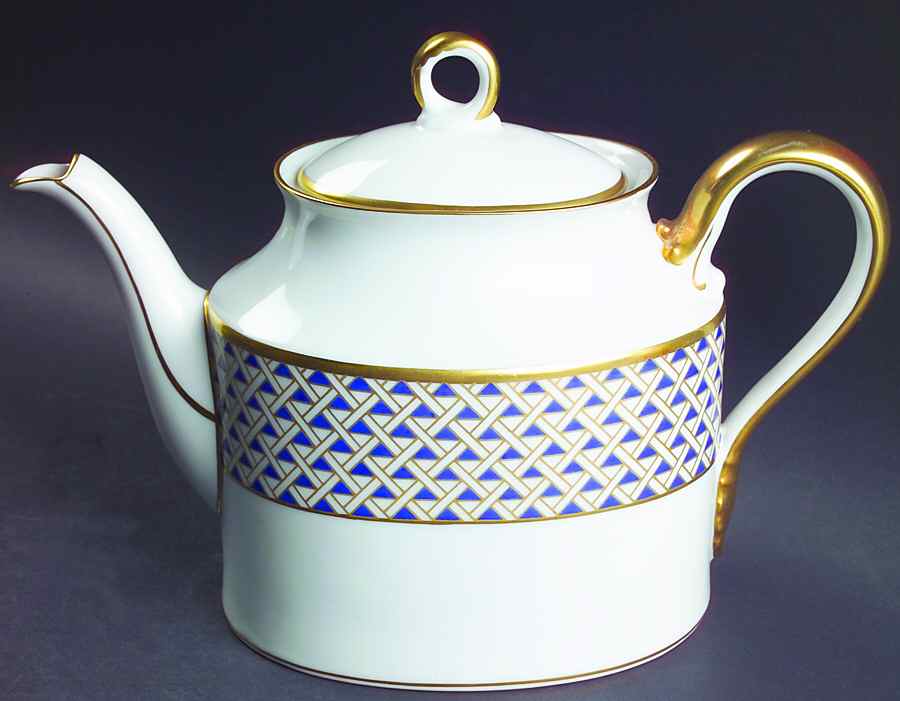 Diamante Diamanti Teapot & Lid by Ginori 1735-1