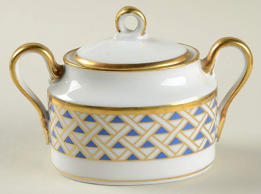 Diamante Diamanti Mini Sugar Bowl & Lid by Ginori 1735-1
